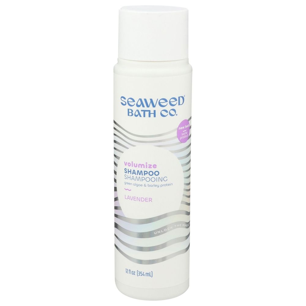Seaweed Bath Lavender Volumize Shampoo, 12 Fluid Ounce
