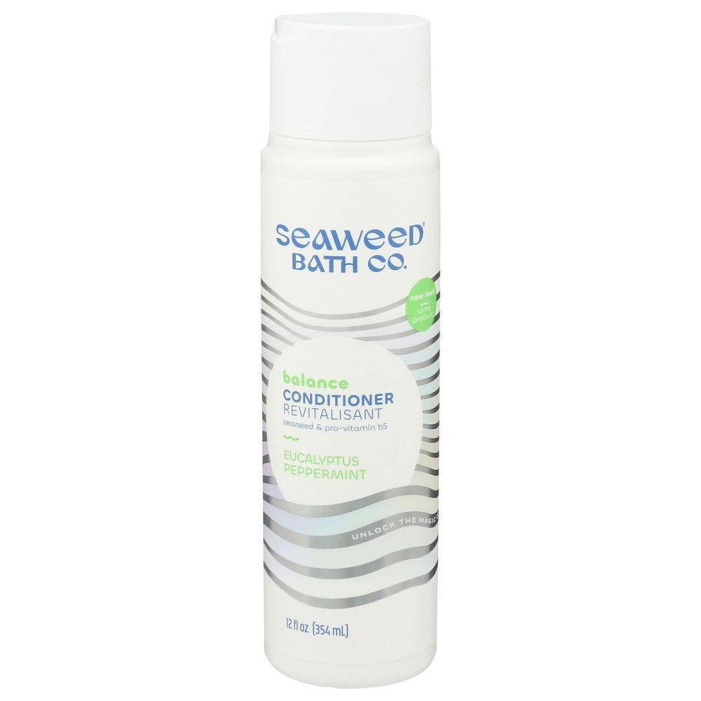 Seaweed Bath Eucalyptus Peppermint Balance Conditioner, 12 Fluid Ounce