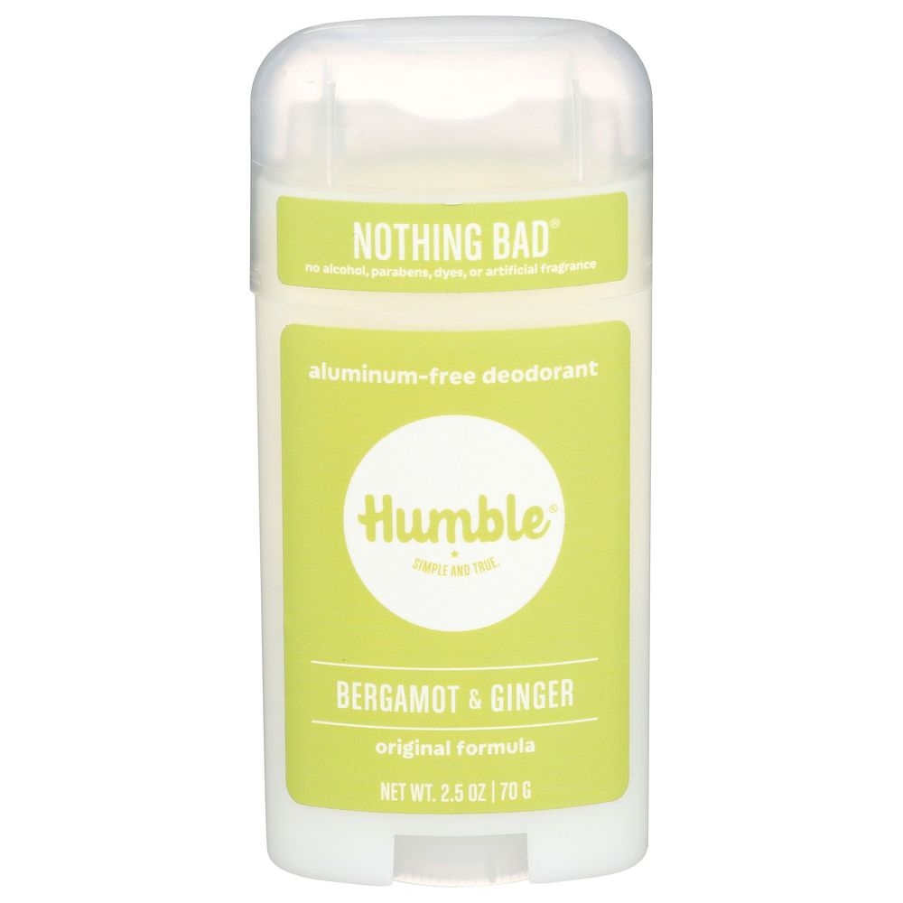Humble Bergamot and Ginger Deodorant, 2.5 Ounce
