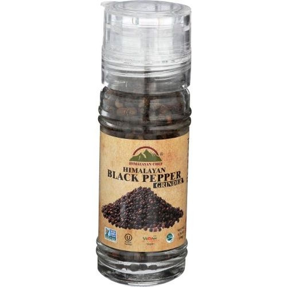 Himalayan Chef Himalayan Black Pepper Grinder, 3.53 Ounce -- 12 per case