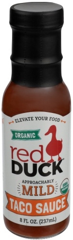 Red Duck Organic Approachably Mild Taco Sauce, 8 Ounce -- 6 per case