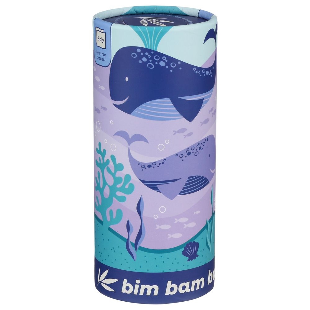 Bim Bam Boo 2 Ply Tubular Facial Tissue, 50 count -- 8 per case