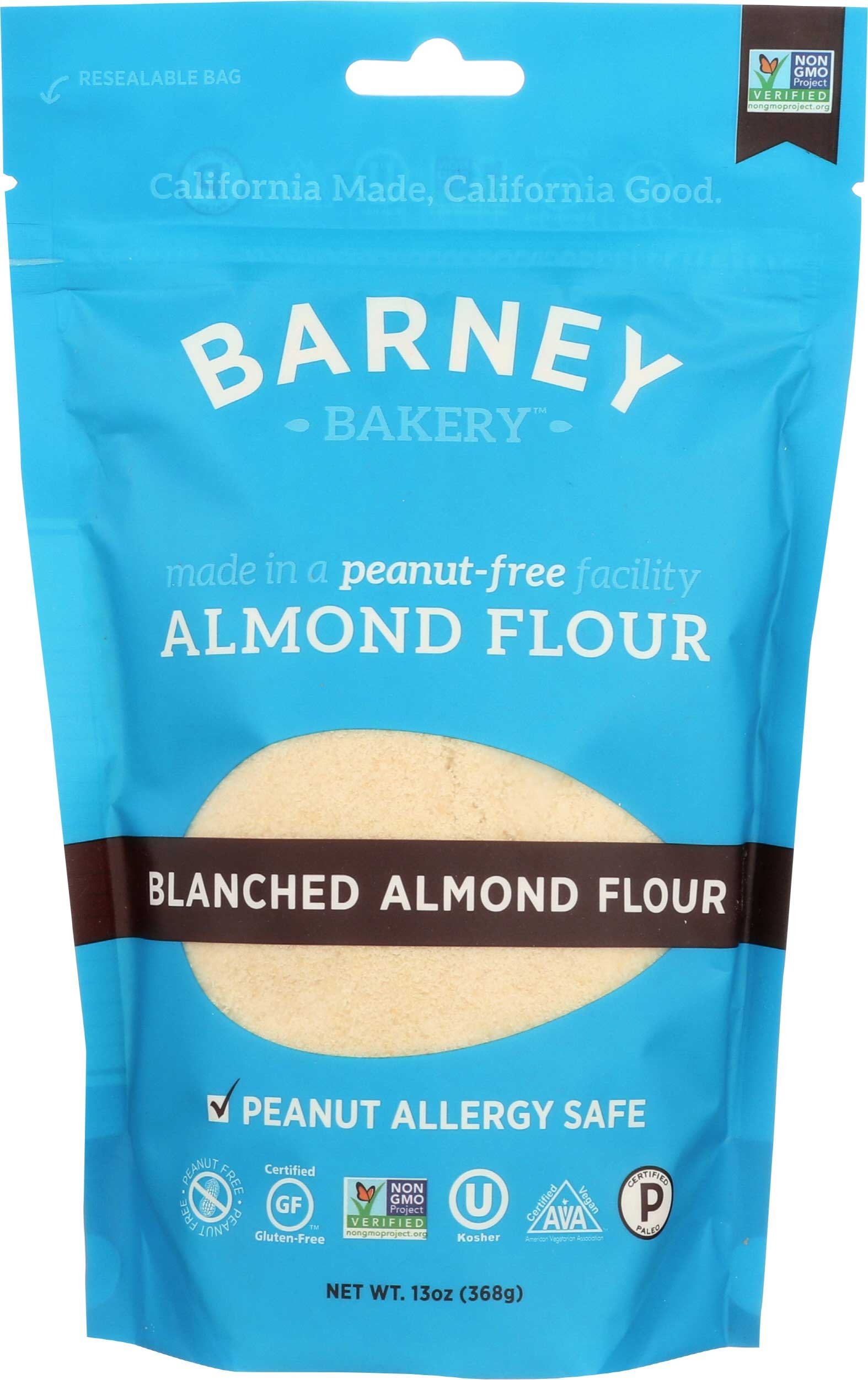 Barney Butter Blanched Almond Flour, 13 Ounce -- 6 per case
