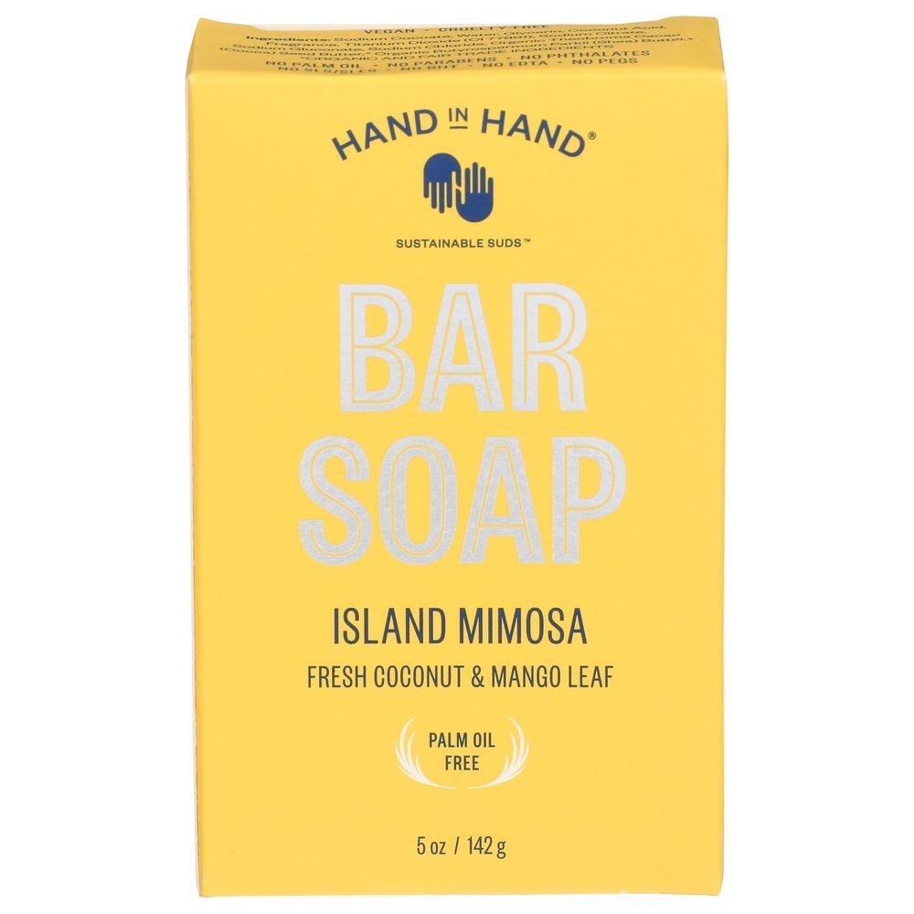 Hand in Hand Island Mimosa Bar Soap, 5 Ounce