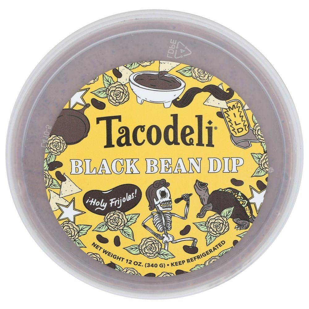 Tacodeli Black Bean Dip, 12 Ounce -- 12 per case
