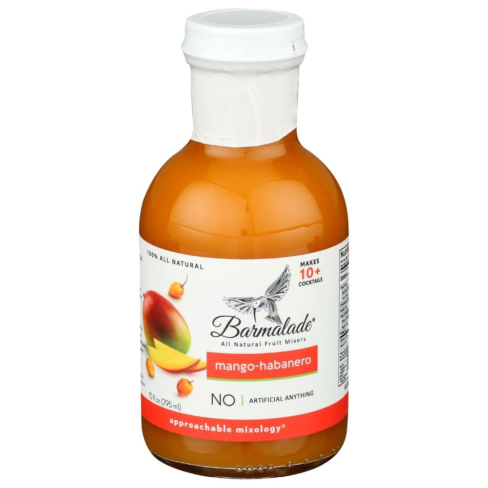Barmalade Mango Habanero All Natural Cocktail Mixer, 10 Ounce -- 6 per case