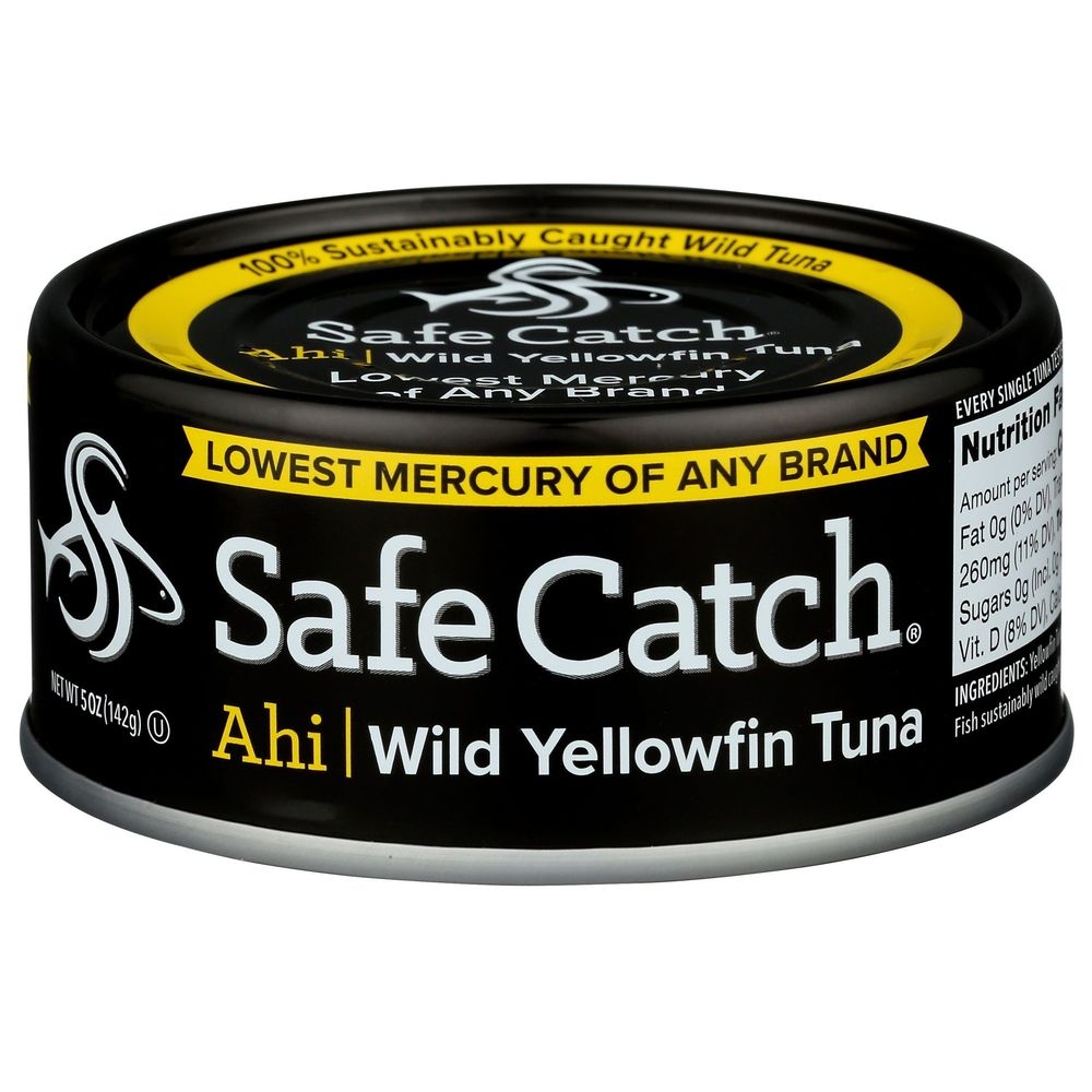 Safe Catch Ahi Wild Yellowfin Tuna, 15 Ounce -- 6 per case