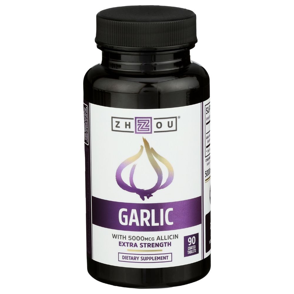 Zhou Garlic Extra Strength Immunity Support Tablet, 90 count