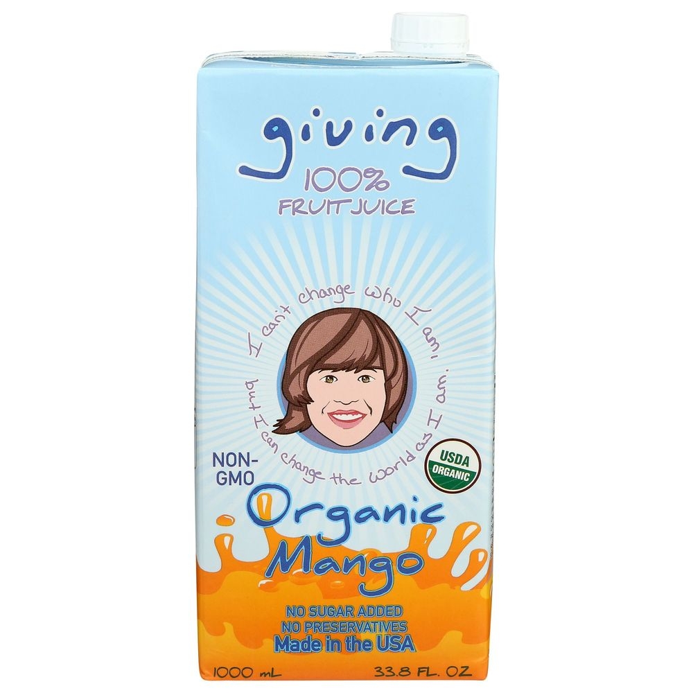 Giving Organic Mango Juice, 33.8 Ounce -- 12 per case