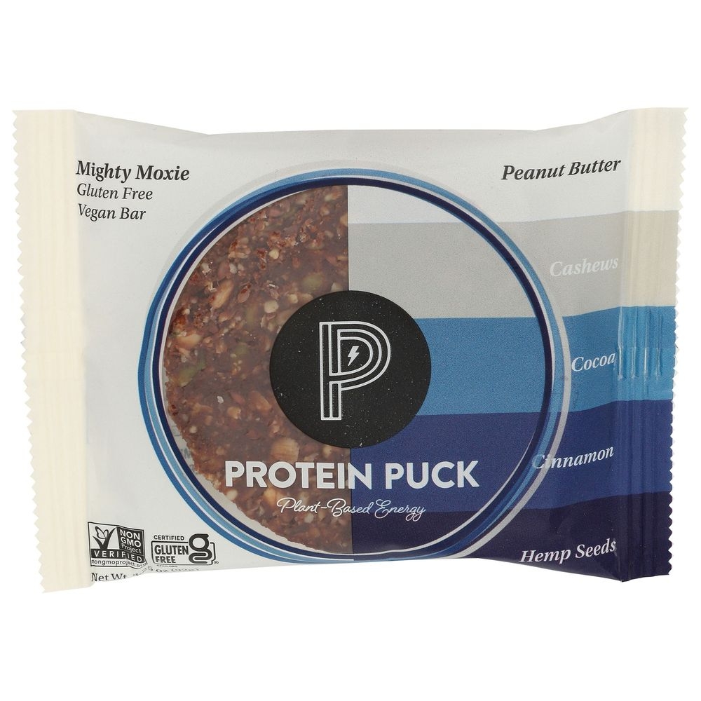 Protein Puck Mighty Moxie Protein Bar, 3.25 Ounce -- 16 per case