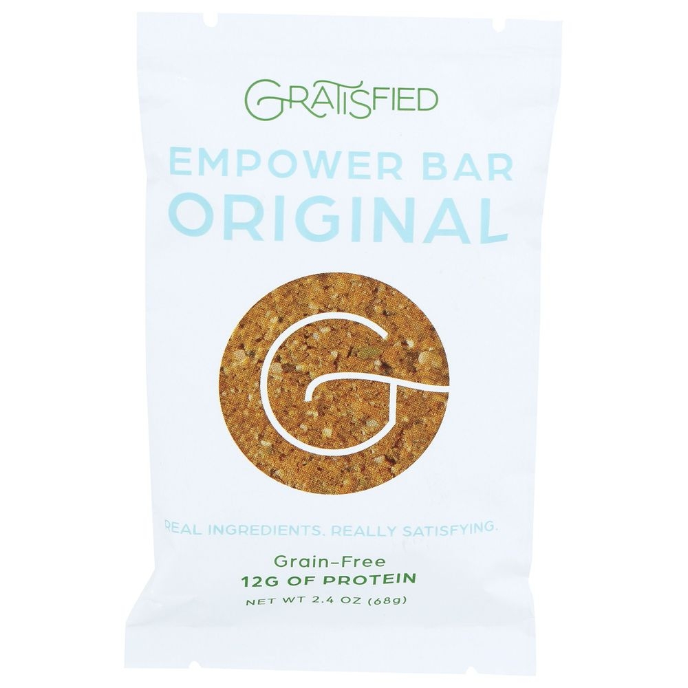 Gratisfied Original Empower Bar, 2.4 Ounce -- 8 per case