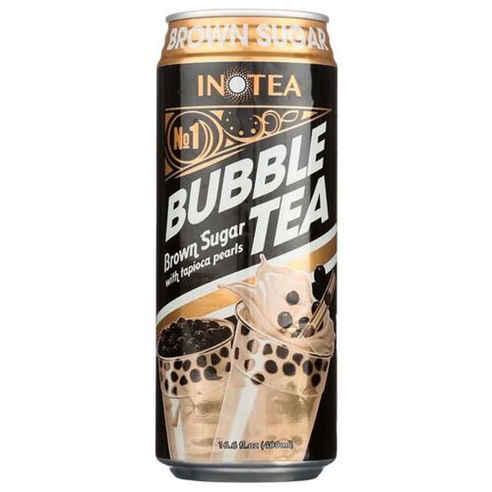 Inotea Brown Sugar Bubble Tea, 16.6 Fluid Ounce -- 12 per case