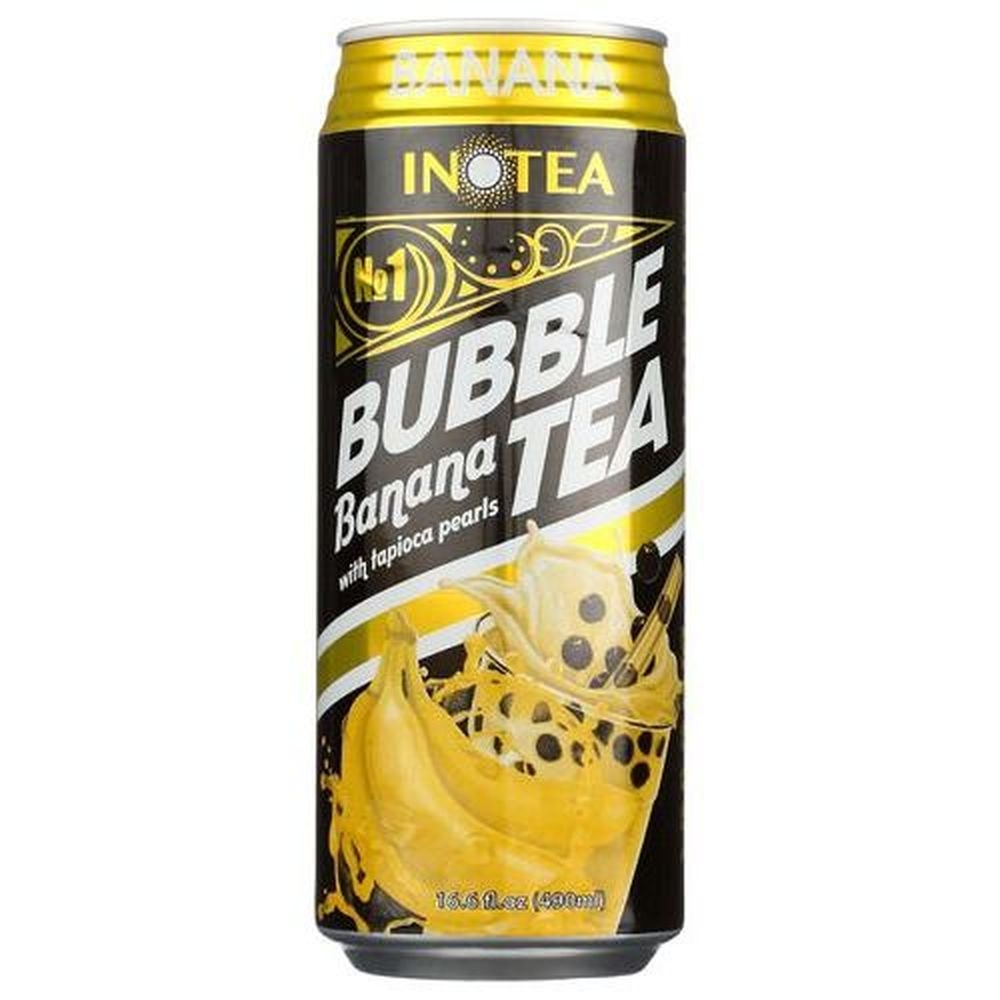 Inotea Banana Bubble Tea, 16.6 Fluid Ounce -- 12 per case