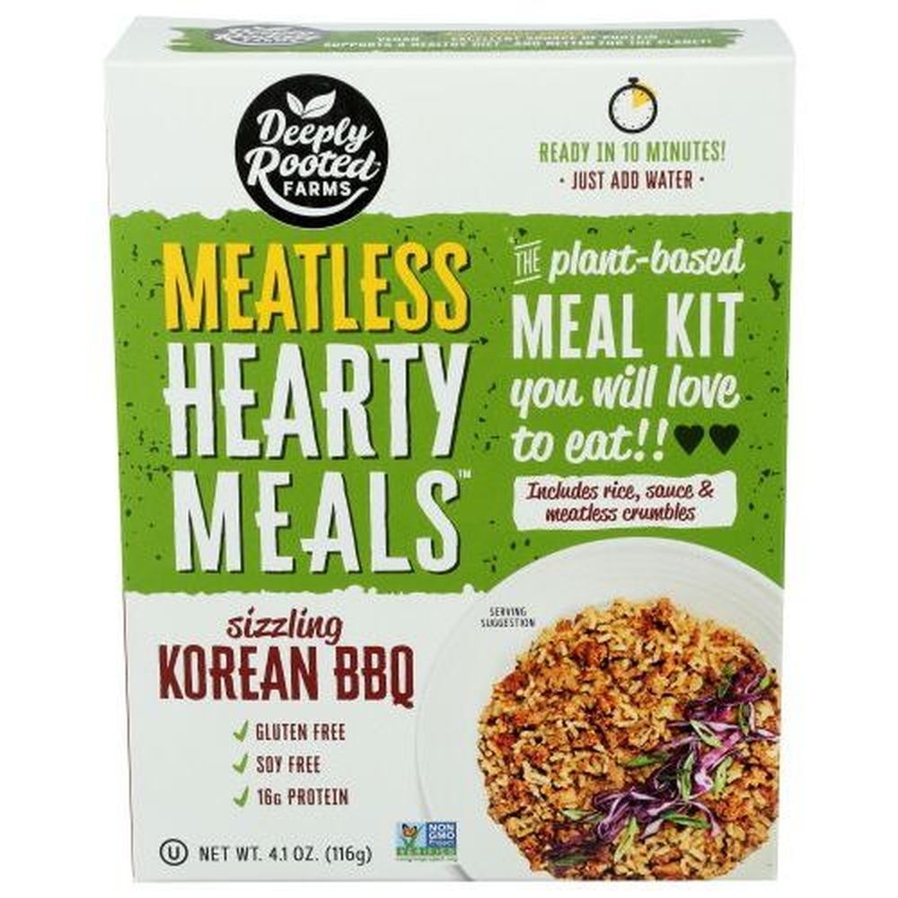 Deeply Rooted Korean Bbq Meal Kit, 4.1 Ounce -- 12 per case