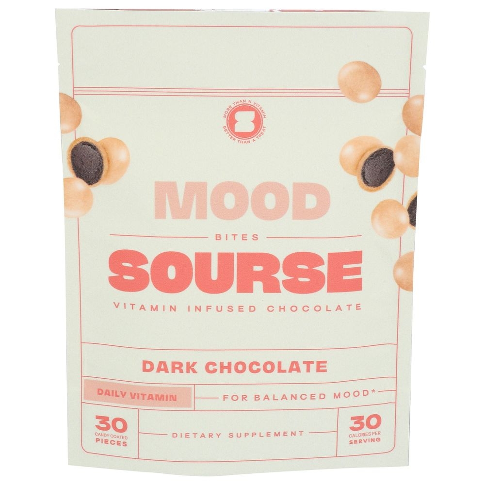 Sourse Vitamin Infused Chocolate Mood Bites, 2.2 Ounce -- 6 per case