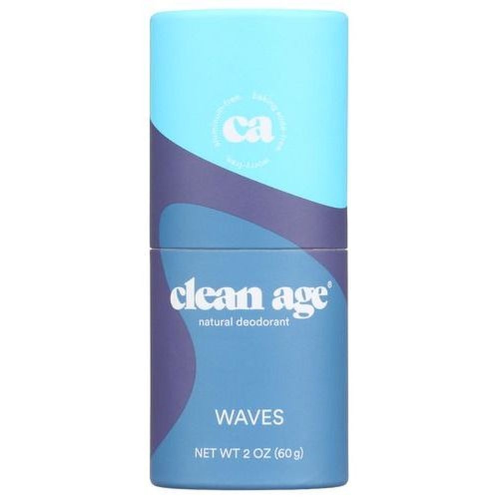 Clean Age Natural Waves Deodorant, 2 Ounce