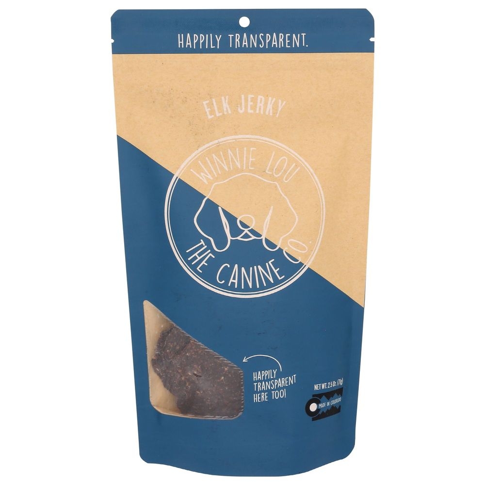 Winnie Lou Elk Jerky with Rosemary and Oregano, 2.5 Ounce -- 6 per case