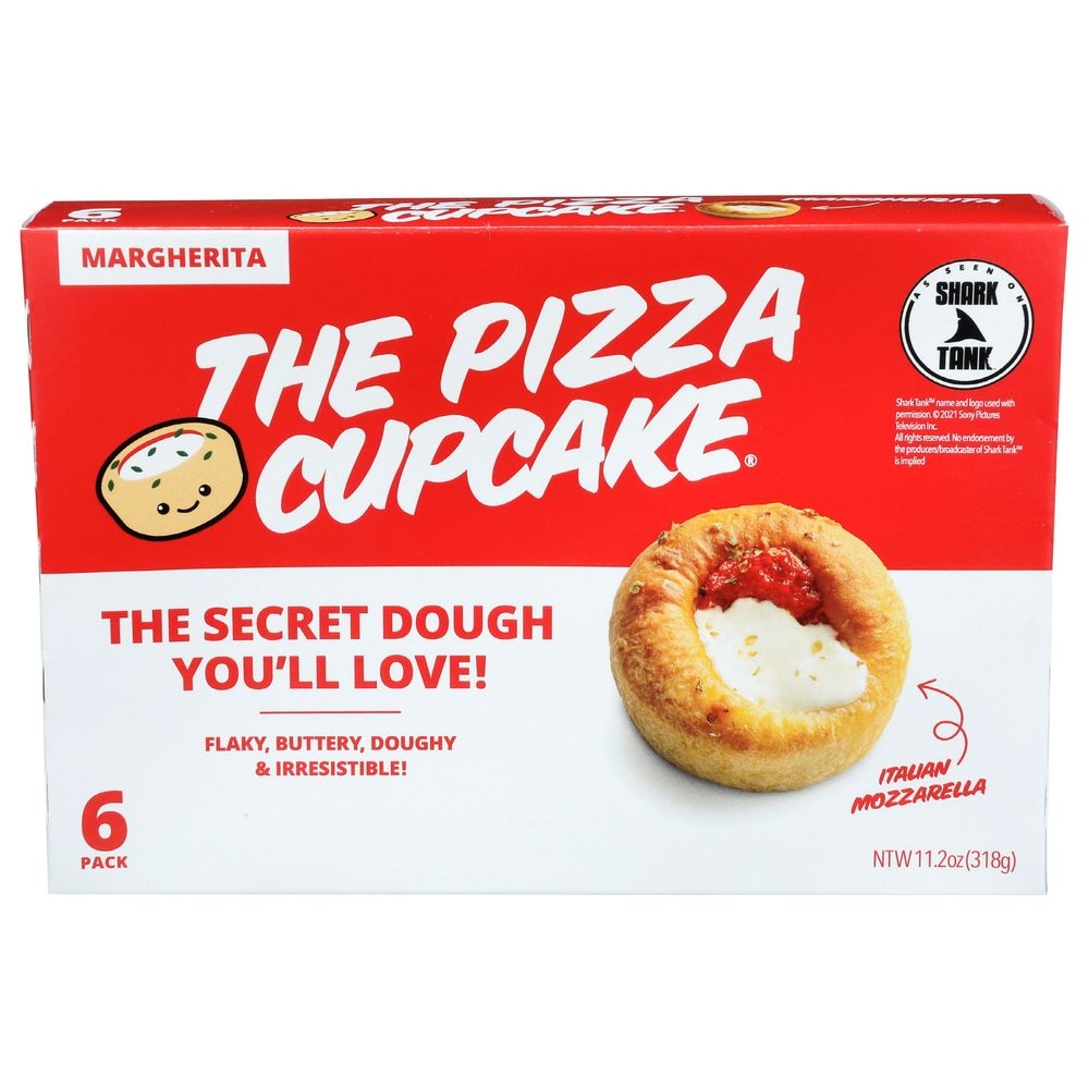 The Pizza Cupcake Margherita Pizza Cupcake, 11.2 Ounce -- 5 per case