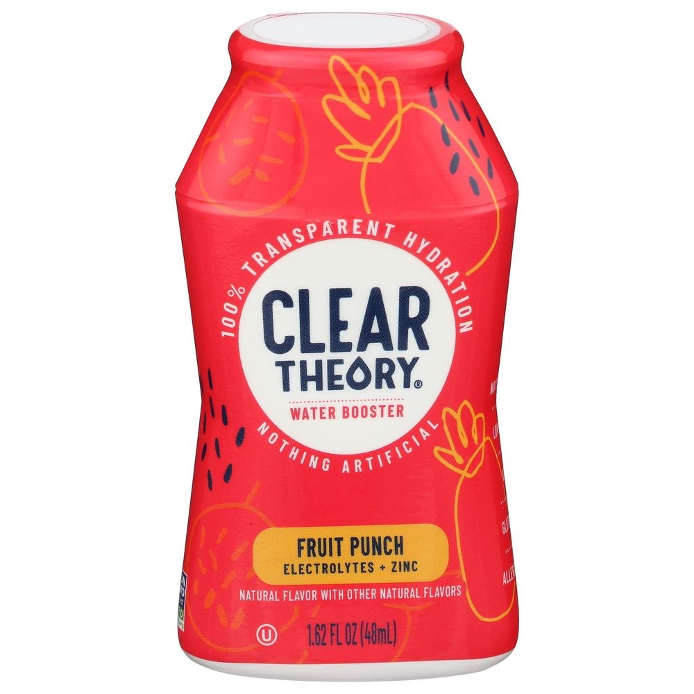 Clear Theory Fruit Punch Water Enhancer, 1.62 Fluid Ounce -- 12 per case