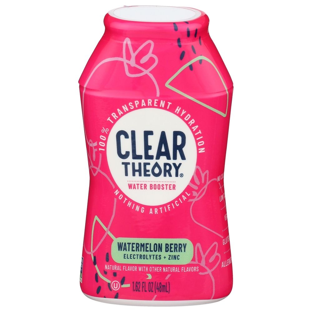 Clear Theory Watermelon Berry Water Enhancer, 1.62 Fluid Ounce -- 12 per case