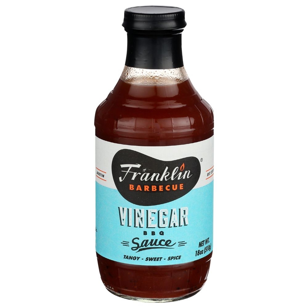 Franklin Vinegar BBQ Sauce, 18 Ounce -- 6 per case