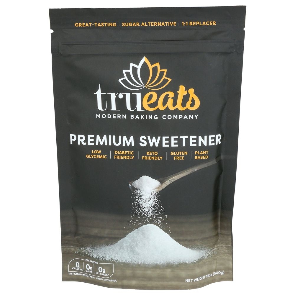 TruEats Premium Monk Fruit Sweetener, 12 Ounce -- 6 per case