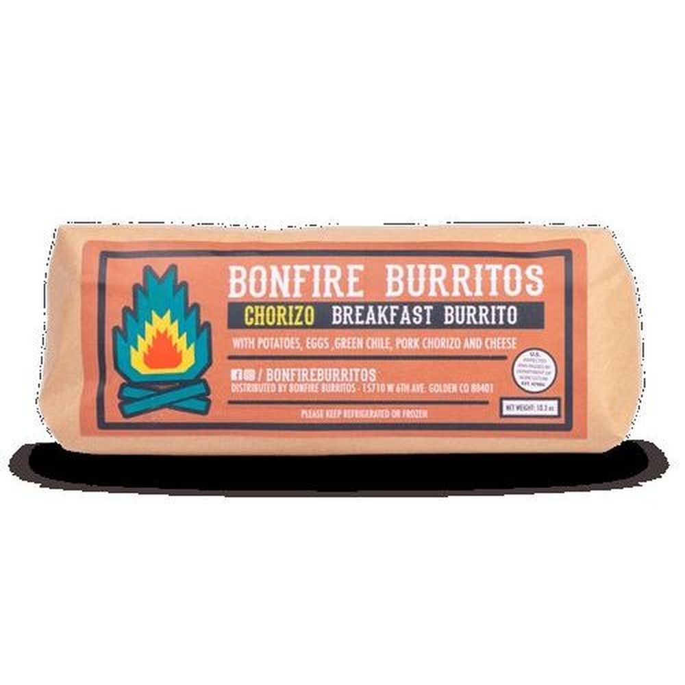 Bonfire Burritos Chorizo Breakfast Burritos, 10.3 Ounce -- 12 per case