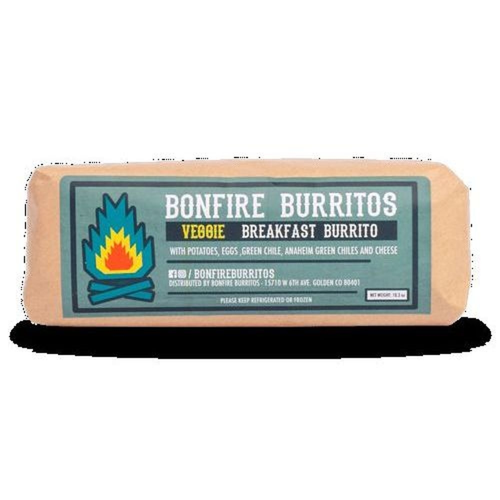 Bonfire Burritos Veggie Breakfast Burritos, 10.3 Ounce -- 12 per case