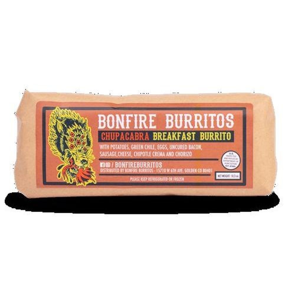 Bonfire Burritos Chupacabra Breakfast Burritos, 10.3 Ounce -- 12 per case