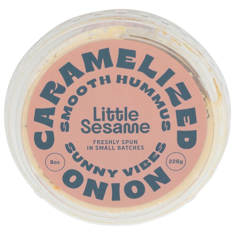 Little Sesame Organic Caramelized Onion Hummus, 8 Ounce -- 8 per case.