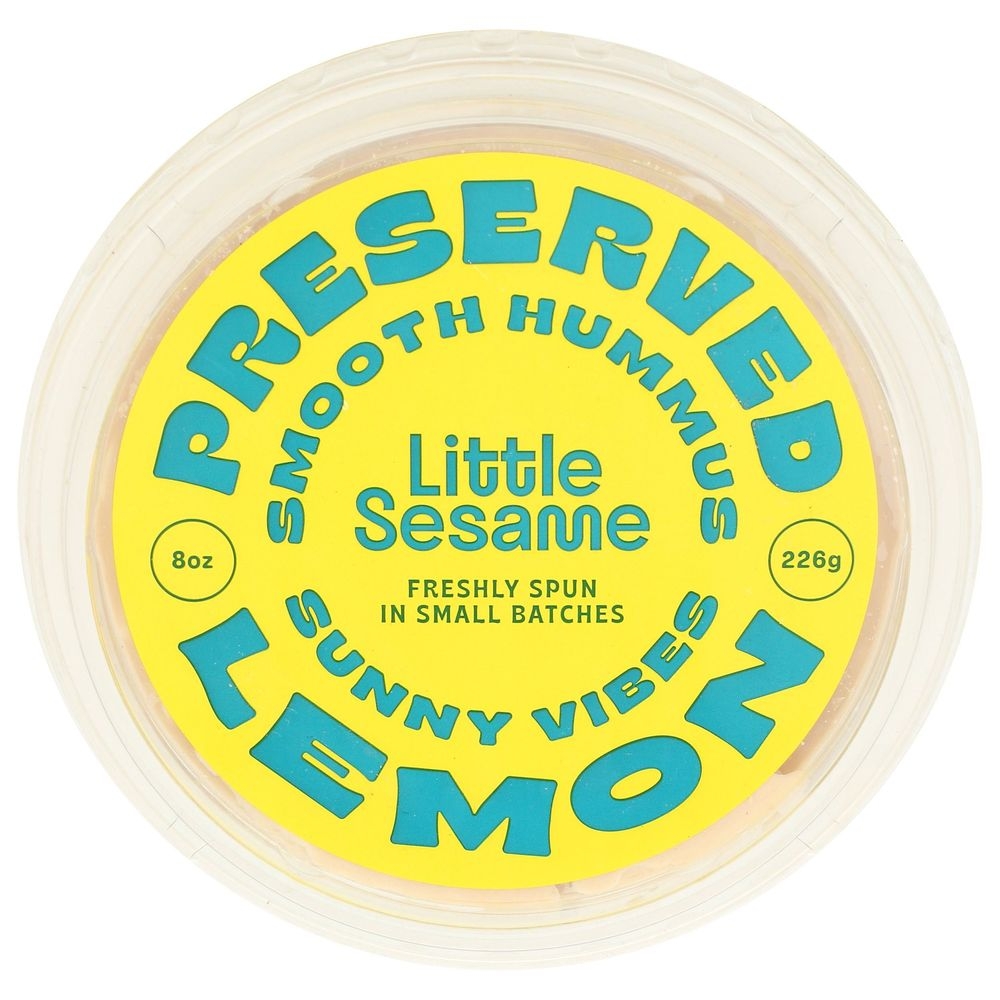 Little Sesame Organic Preserved Lemon Hummus, 8 Ounce -- 8 per case.