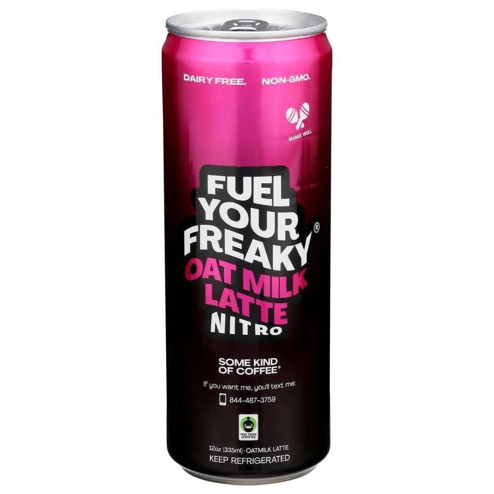Fuel Your Freaky Nitro Oatmilk Latte, 12 Fluid Ounce -- 12 per case