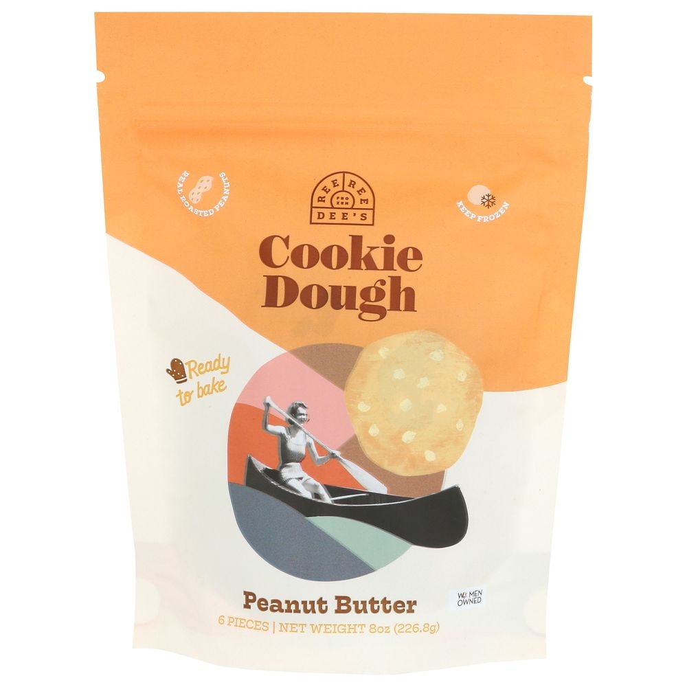 Ree Ree Dees Peanut Butter Cookie Dough, 8 Ounce -- 6 per case