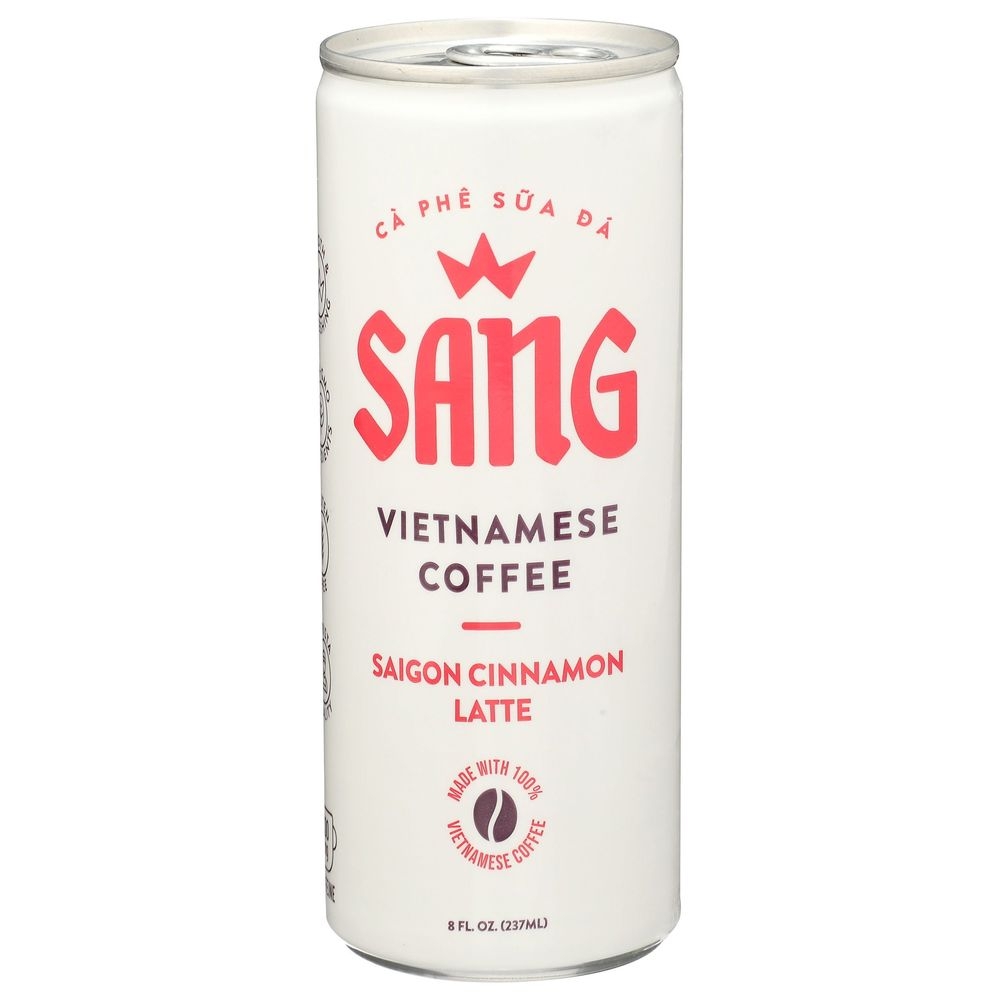 Sang Saigon Cinnamon Latte Vietnamese Iced Coffee, 8 Fluid Ounce -- 12 per case