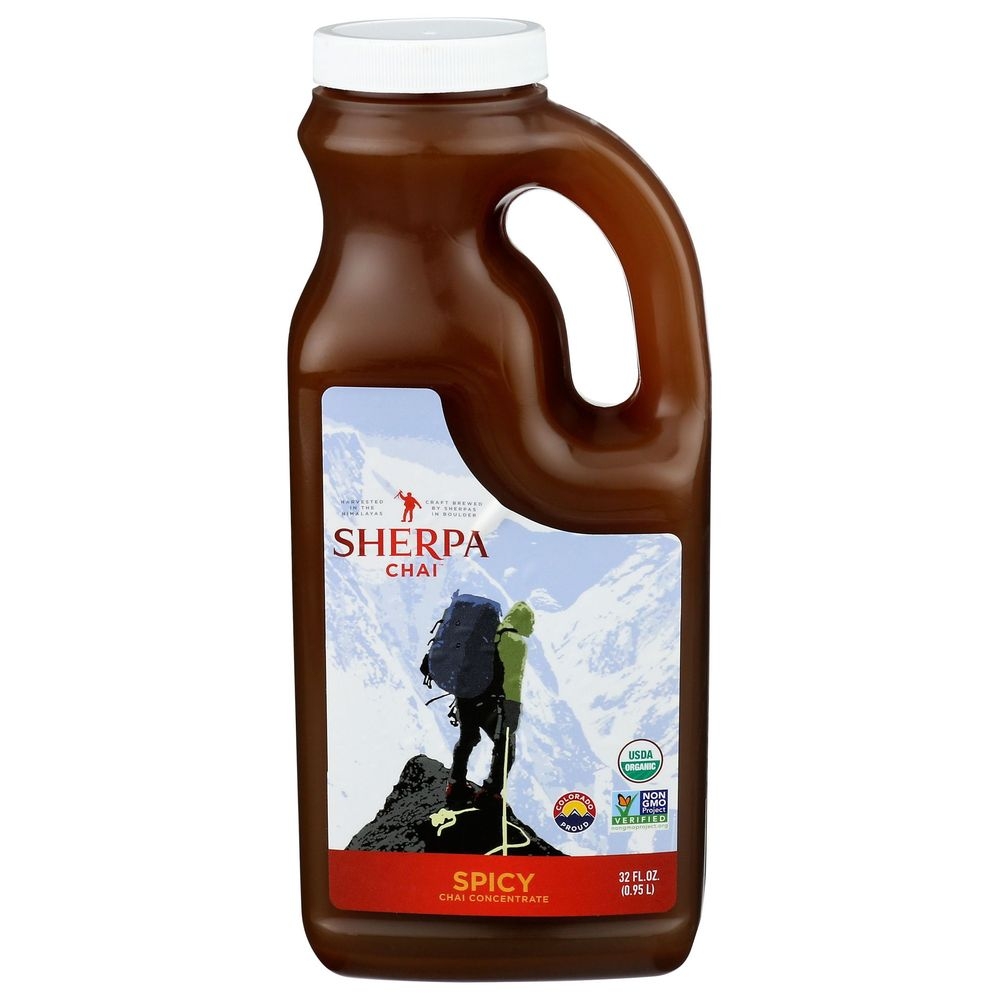 Sherpa Chai Spicy Chai Tea Concentrate, 32 Fluid Ounce -- 6 per case