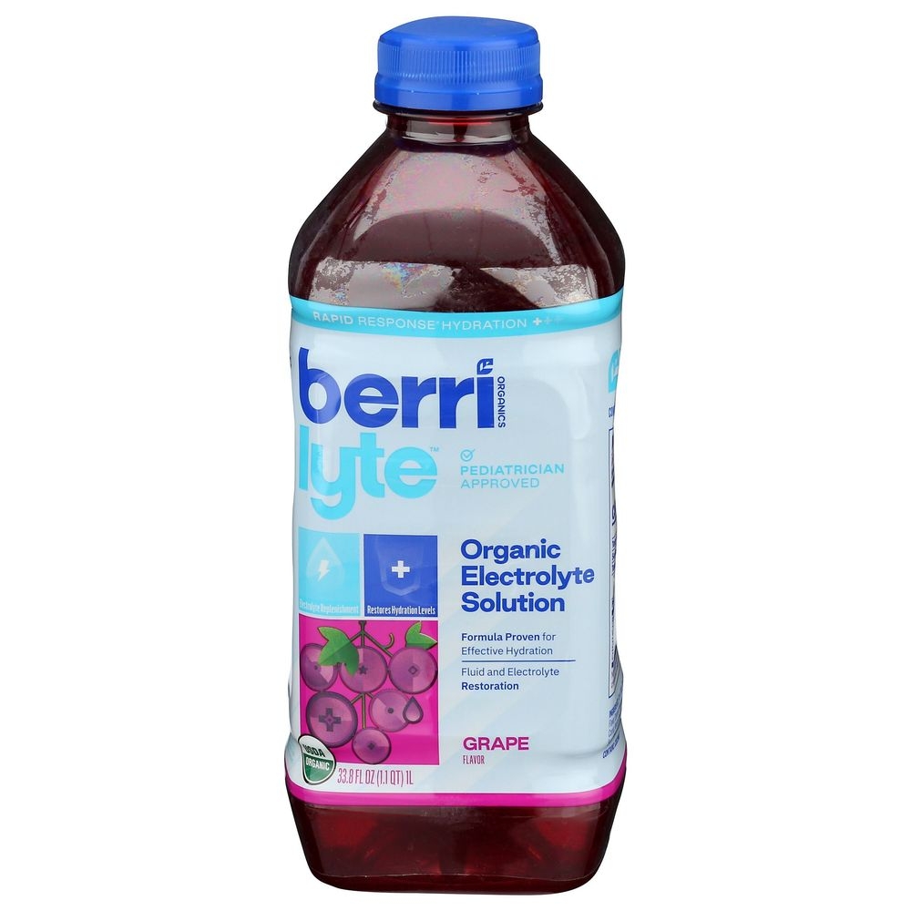 Berri Lyte Grape Electrolyte Solution, 1 Liter -- 6 per case