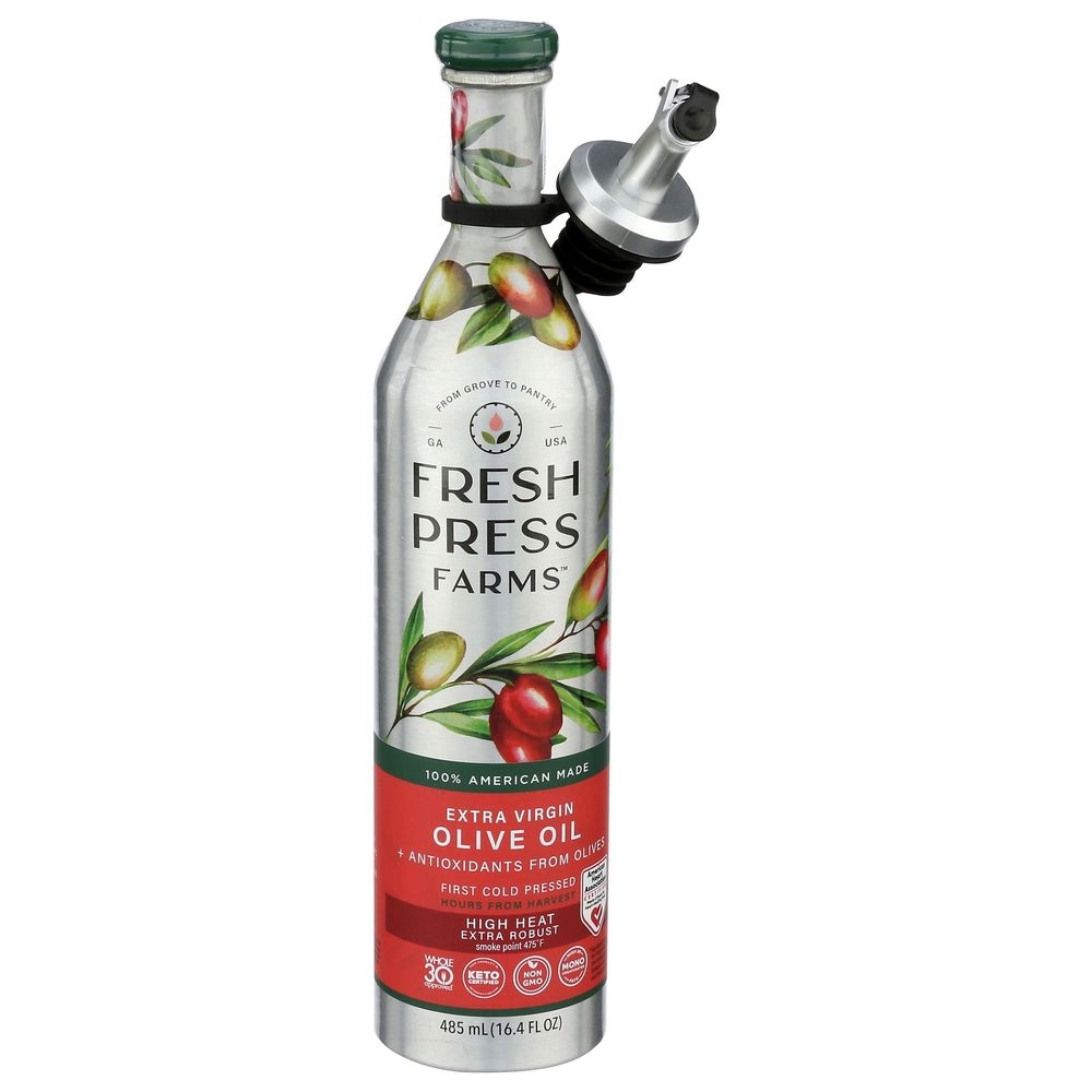 Fresh Press Farms High Heat Extra Virgin Olive Oil, 485 Milliliter -- 6 per case