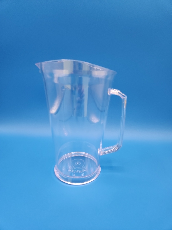 Lesko Clear Crystal Styrene Pitcher, 32 Ounce -- 24 per case