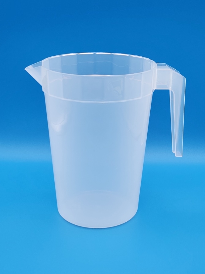Lesko Natural Polypropylene Stackable Pitcher, 64 Ounce -- 42 per case