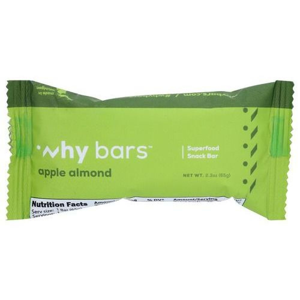 Why Bars Apple Almond Bar, 2.04 Ounce -- 12 per case