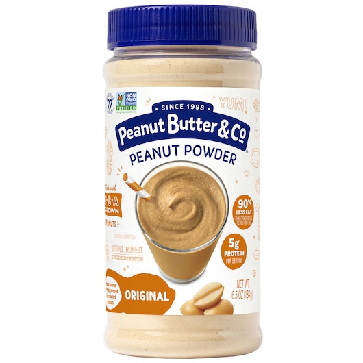 Peanut Butter and Co Mighty Nut Original Powdered Peanut Butter, 6.5 Ounce -- 6 per case.