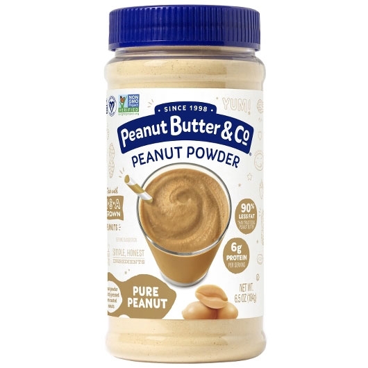 Peanut Butter and Co Mighty Nut Powdered Peanut Butter, 6.5 Ounce -- 6 per case.