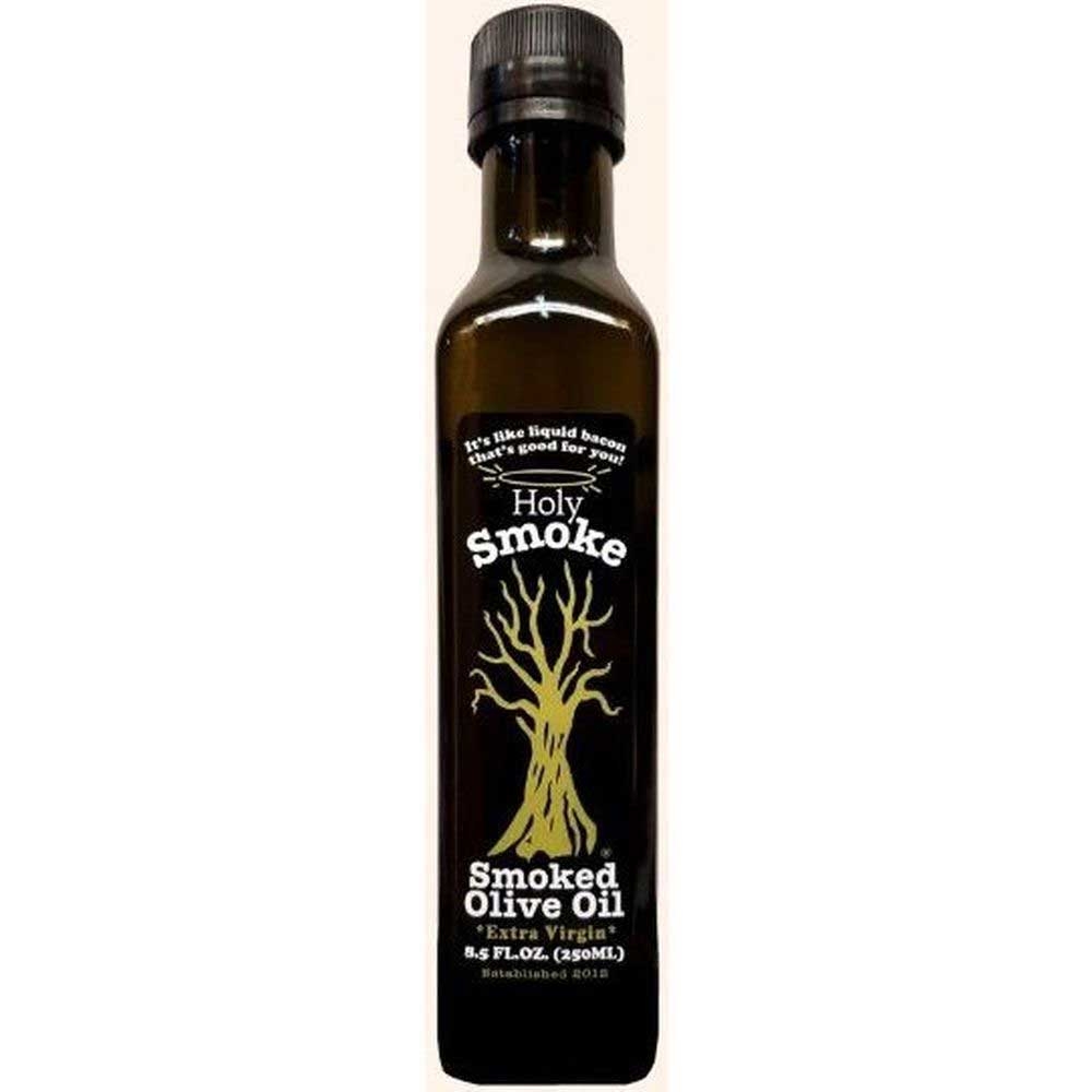 Holy Smoke Smoked Extra Virgin Olive Oil, 8.5 Fluid Ounce -- 6 per case