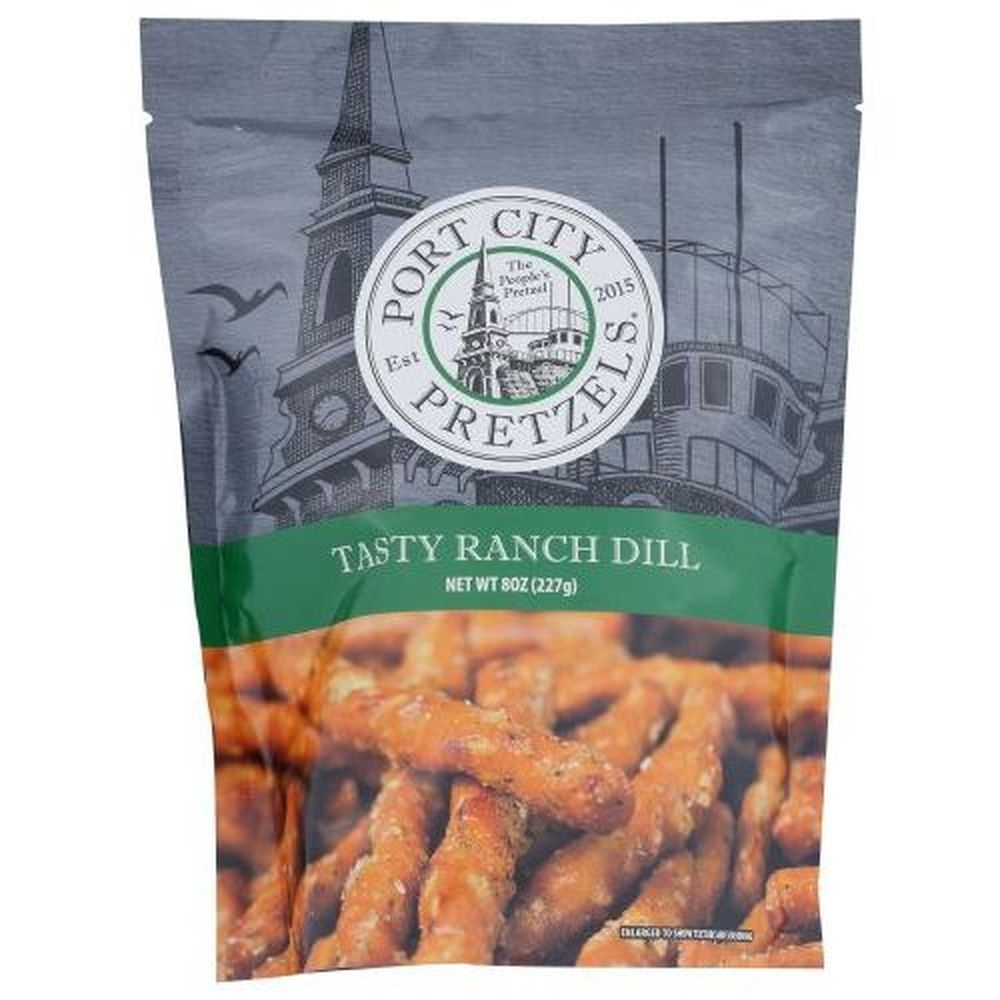 Port City Ranch Dill Pretzels, 8 Ounce -- 12 per case