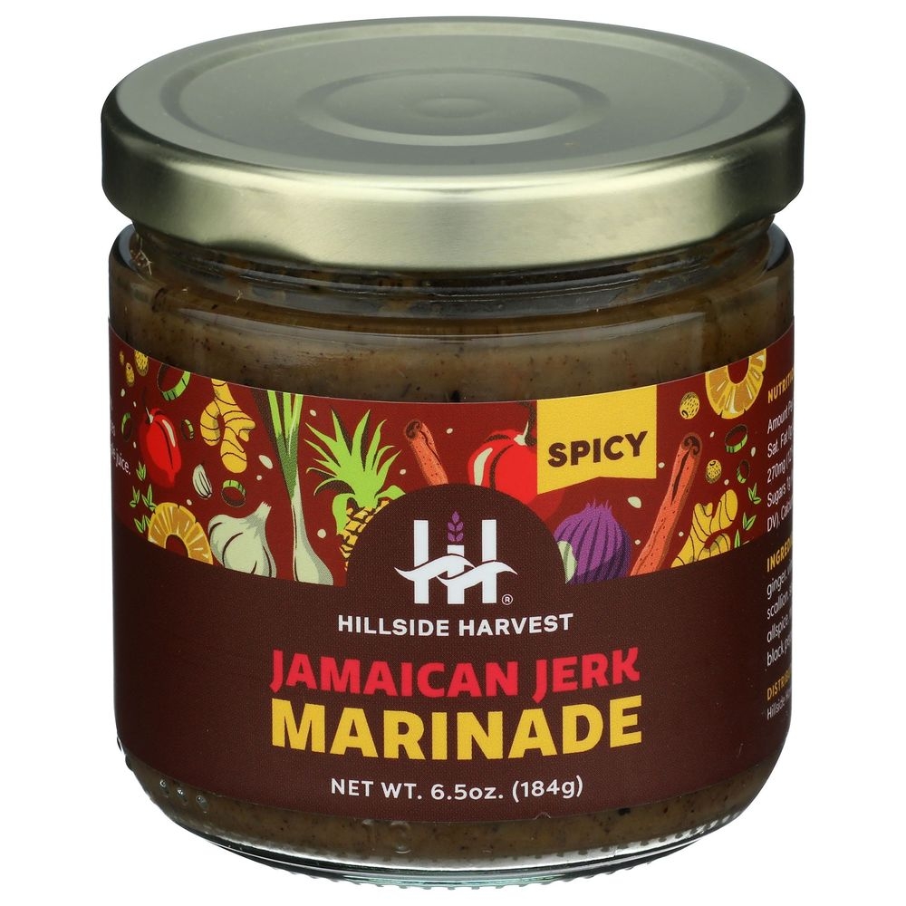 Hillside Harvest Spicy Jamaican Jerk Marinade, 6.5 Ounce -- 6 per case