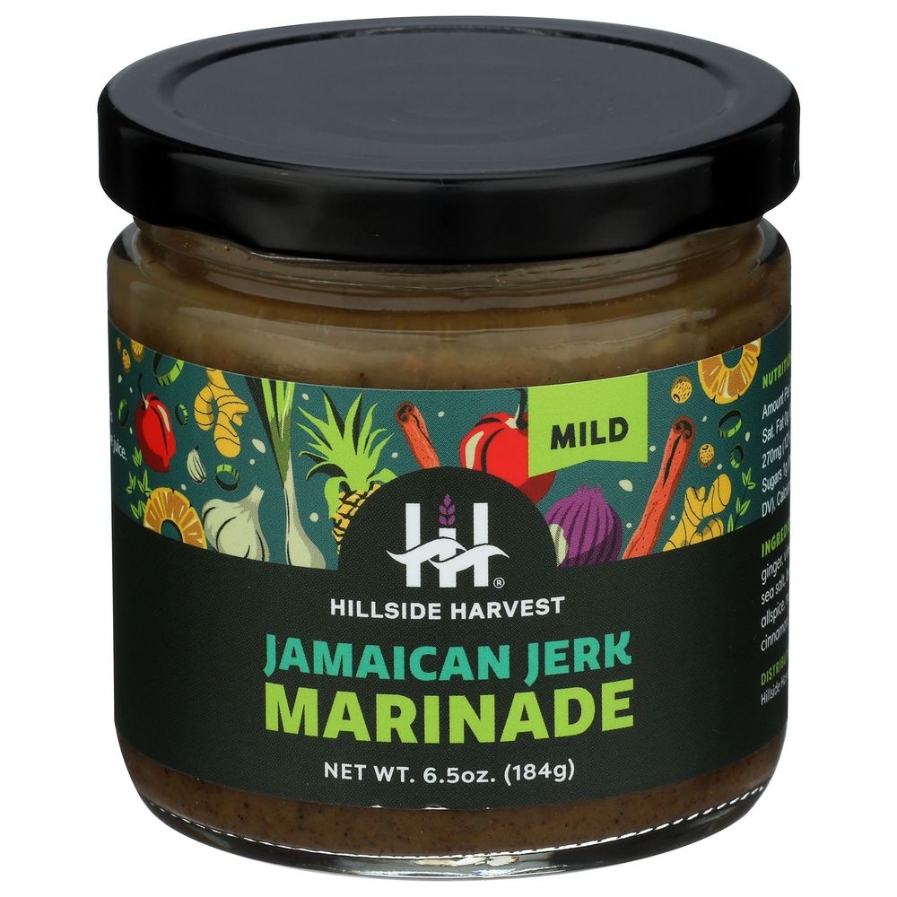 Hillside Harvest Mild Jamaican Jerk Marinade, 6.5 Ounce -- 6 per case