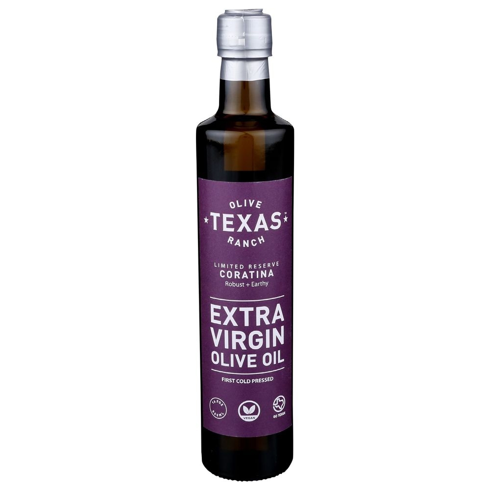 Texas Olive Ranch Coratina Extra Virgin Olive Oil, 16.9 Fluid Ounce -- 12 per case