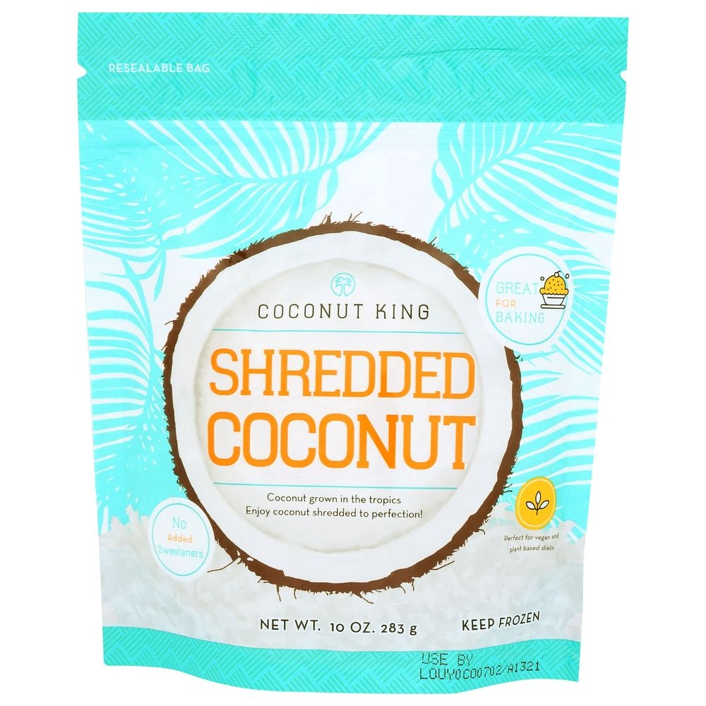 Coconut King Shredded Coconut, 10 Ounce -- 12 per case