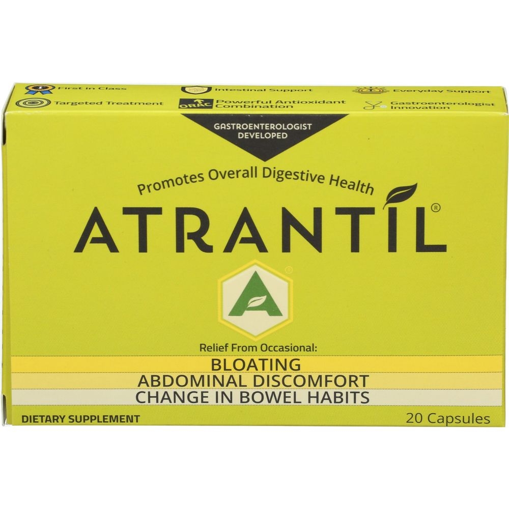Atrantil Bloating Relief and Everyday Digestive Health Capsules, 20 count