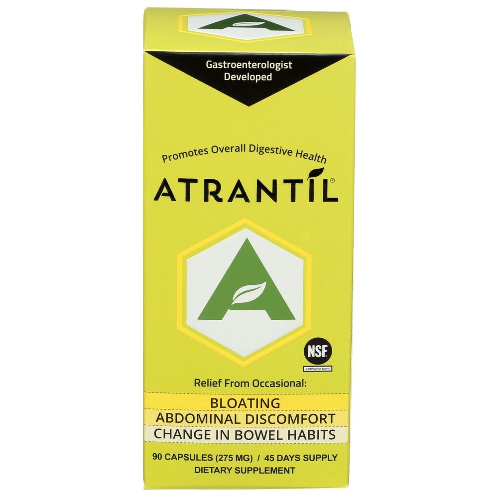 Atrantil Bloating Relief and Everyday Digestive Health Capsules, 90 count